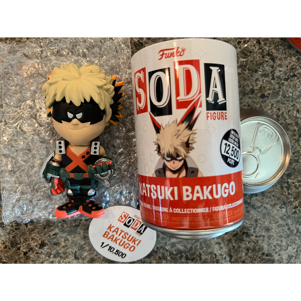Funko Soda : LE 10.5K Katsuki Bakugo My Hero Academia MHA Non Chase